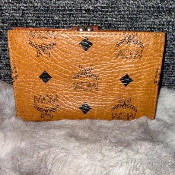 MCM Tan Leather Wallet - Picture 1 of 12